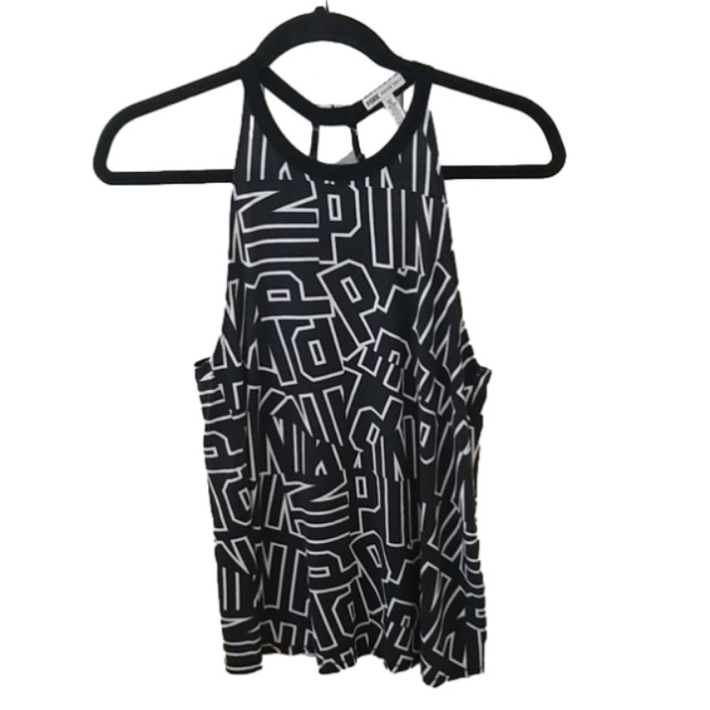 Victoria’s Secret Pink, Black & white top